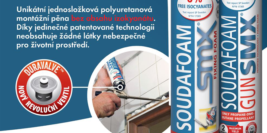 Nové produkty SOUDAL na e-shopu Stavmi.cz