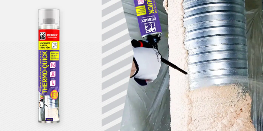 Rychlá izolace? Stříkaná pěna THERMO QUICK mění pravidla hry