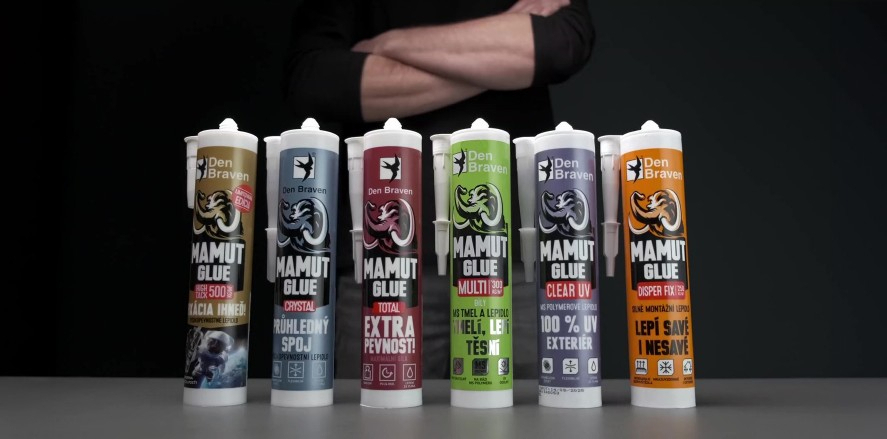 Vysokopevnostní lepidla MAMUT GLUE: Držák pro každý projekt